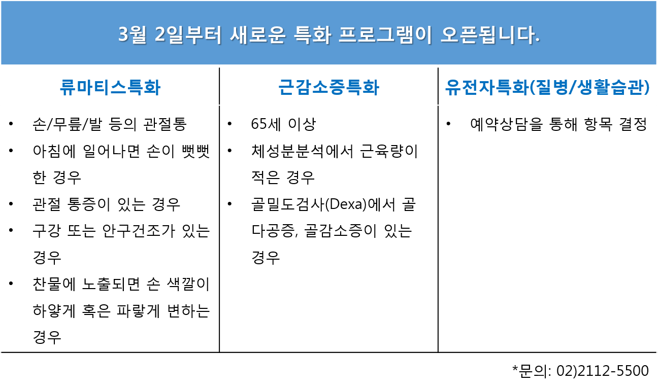 특화프로그램