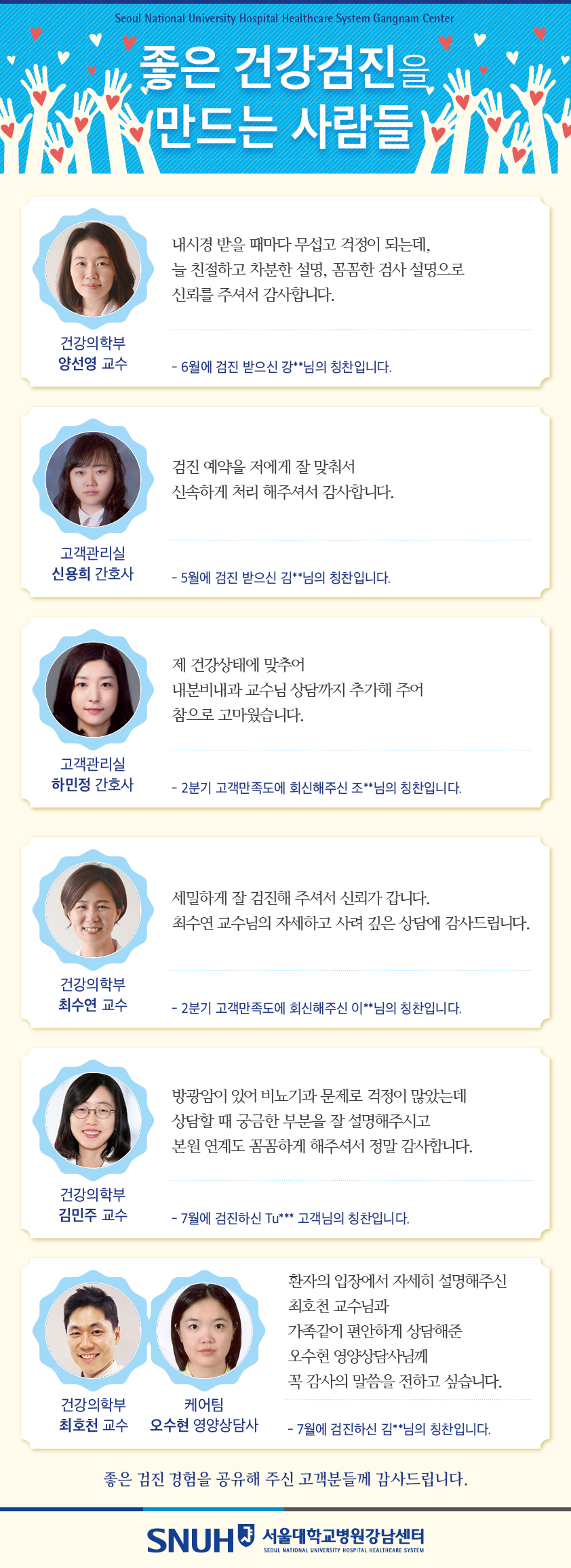 7월 칭찬직원